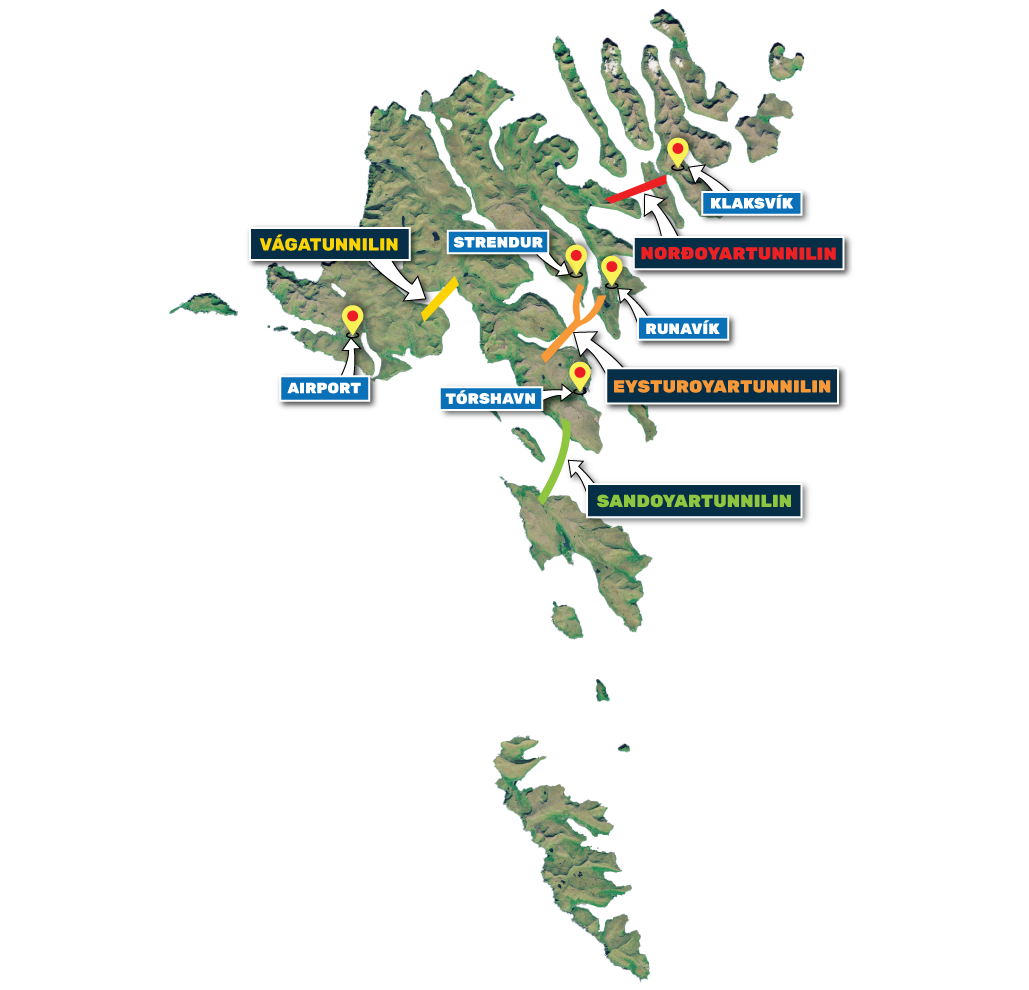 Tunnel map